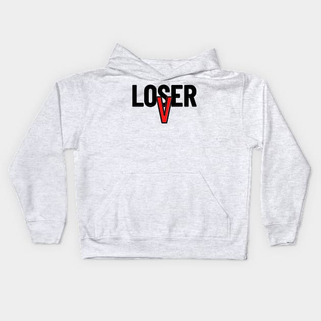 Asthetic Lo(sv)er Kids Hoodie by JEWEBIE